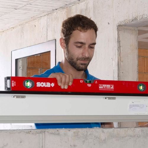 The
  most precise box-profile spirit level available