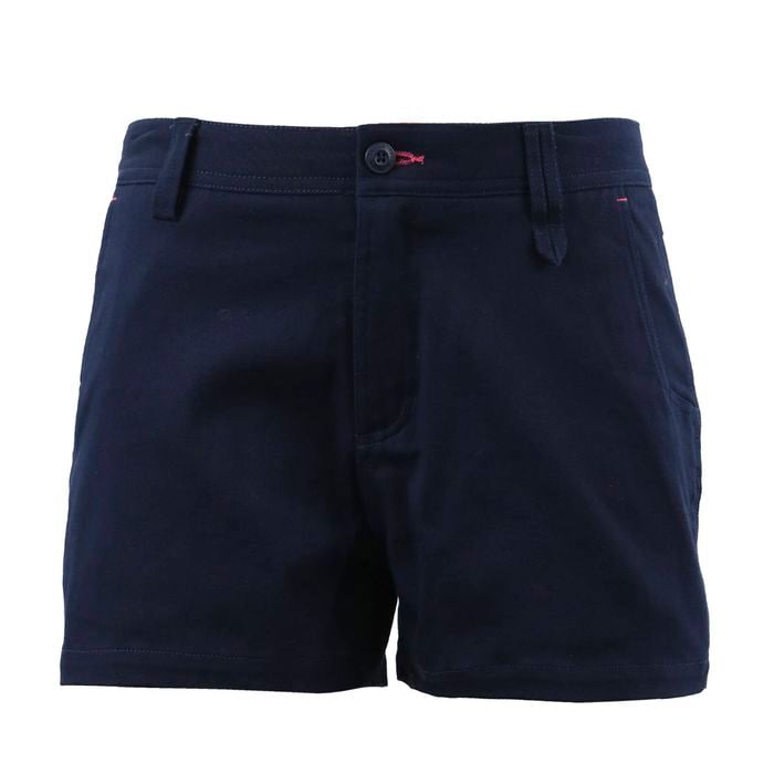 Tradie Womens Navy Mid Length Shorts Size 12