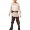 Star Wars Obi-Wan Kenobi Men's Halloween Costume with Tunic and Pants, Colour, 7-8 Years