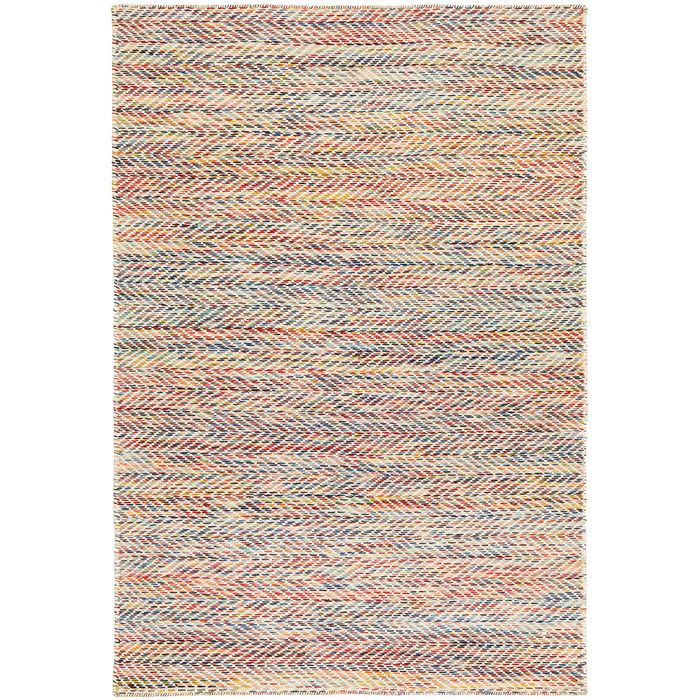 The Rug Connection Nordic 311 Red 280x190cm - Large Hand Loomed Wool Indoor Floor Rug