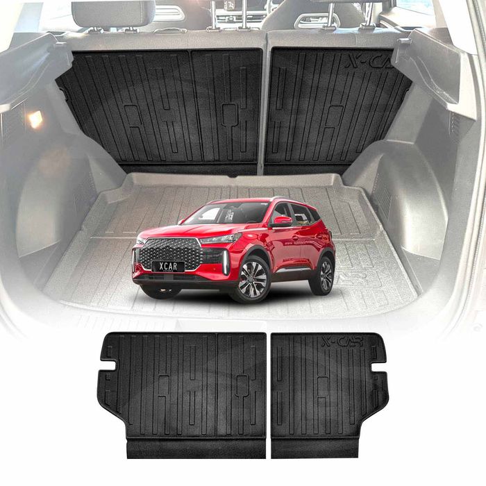 Back Seat Protector For Chery Tiggo 4 2025-onwards All Weather Heavy Duty Car Seat Kick Mats Cover