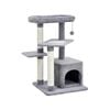 Costway 85cm 5-layer Cat Tree Sisal Scratching Post Wood