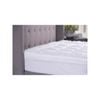 Sheraton Luxury Fitted Mattress Topper 2000gsm Queen Bed Comfort/cushioning Wht