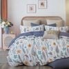 Bloomington 300TC Adriana Reversible Cotton Quilt Cover Set King