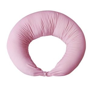 Catzon C Shape Pregnancy Body Pillow 120cm For Side Sleeping & Anxiety Relief–maternity Full Body Support-pink
