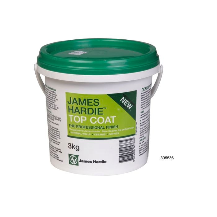 James Hardie 3kg Top Coat Pail - 3kg