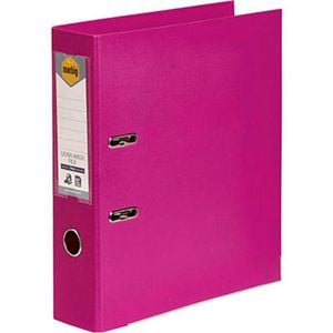 Marbig Lever Arch File 75mm (A4) (Pink)