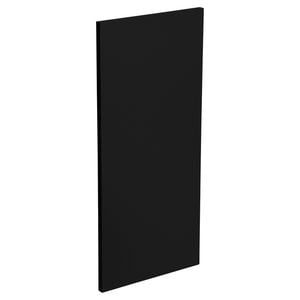 Kaboodle Black Olive Wall End Panel