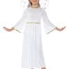 Heavenly White Angel Girls Costume - Large