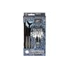 Harrows Developing Player Silver Shark Grip Throwing Darts Set w/ Case 23GM