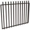ProtectorAl 1201 - 1500 x 1200mm Black Aluminium Garden Gate Batten - Black