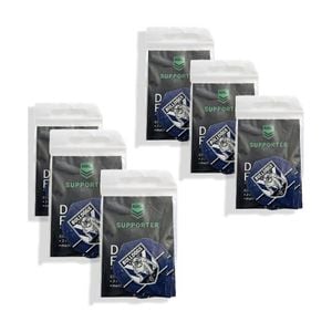 6x 3pc NRL Dart Flights Bulldogs Canterbury Team Metronic Pack England Made