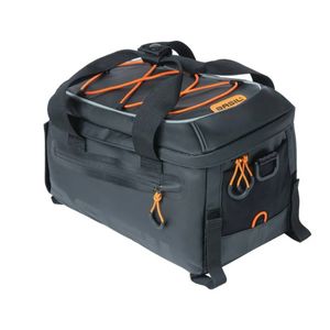 Basil Miles Tarpaulin Bicycle Trunkbag 7L Black/Orange