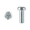 Pinnacle M8 x 20mm Zinc Plated Round Head Bolts And Nuts - 6 Pack