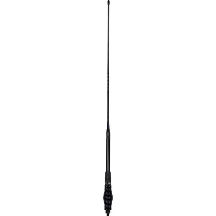 GME UHF CB Heavy Duty Fibreglass Whip Elevated Feed 6.6dBi Antenna 97cm BK