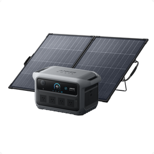 Anker Solix C2000 Gen 2 Portable Power Station with 200W Bifacial Solar Panel