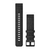 Garmin Fenix 6s 20mm Quickfit Heathered Black Nylon Band W/black