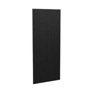 Kaboodle 900mm Black Olive V-Groove Pantry Doors - 2 Pack