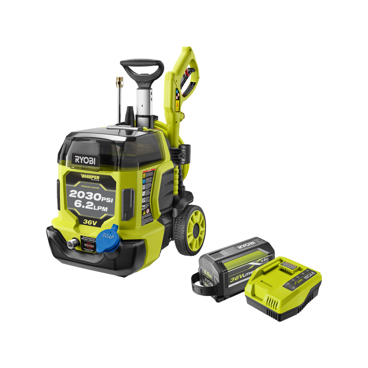 Ryobi 36v pressure washer sale