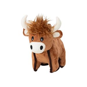 Art & Bob Tough Highland Cow Plush