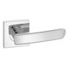 Gainsborough G1 Series Polished Stainless Allure Dummy Lever Square Rosette - Polished Steel