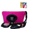 StylePro, Shockproof Case With Screen Protector, Hand and Shoulder Strap And Stand For iPad 7th, 8th & 9th gen, 10.2, Pink