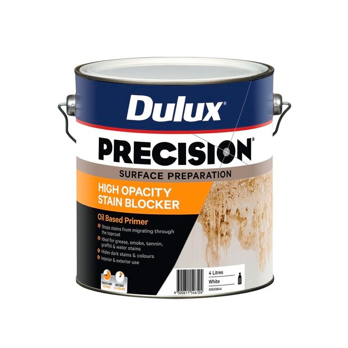 Dulux 4L PRECISION High Opacity Stain Blocker - 4L