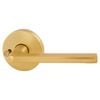 Gainsborough Satin Brass Avant Alba Privacy Lever Set