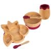 Tiny Dining 5pc Bamboo Unicorn Baby Weaning Set