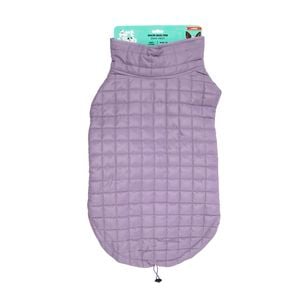 Art & Bob 50cm Lilac Large Quilted Dog Jacket
