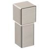Hafele 14 x 34mm Nickel Brushed Cabinet Knob