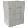 Lugna 1024 x 750 x 580mm Mist Ready To Assemble 4 Drawer Unit