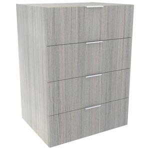 Lugna 1024 x 750 x 580mm Mist 4 Drawer Ready to Assemble Unit
