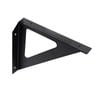 Carinya 190 x 190mm Black Triangle Stayed Bracket