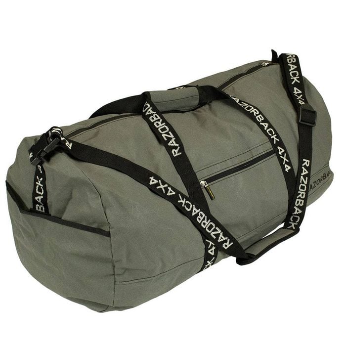 Razorback 4x4 Outback Heavy Duty Canvas Duffle Bag - Medium - Green