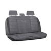 R.m.williams Rmw Longhorns Suede Velour Grey Rear Car Seat Cover Universal Fit