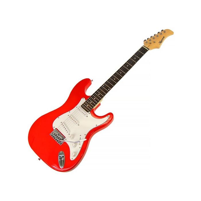 Karrera 39in Electric Guitar - Red