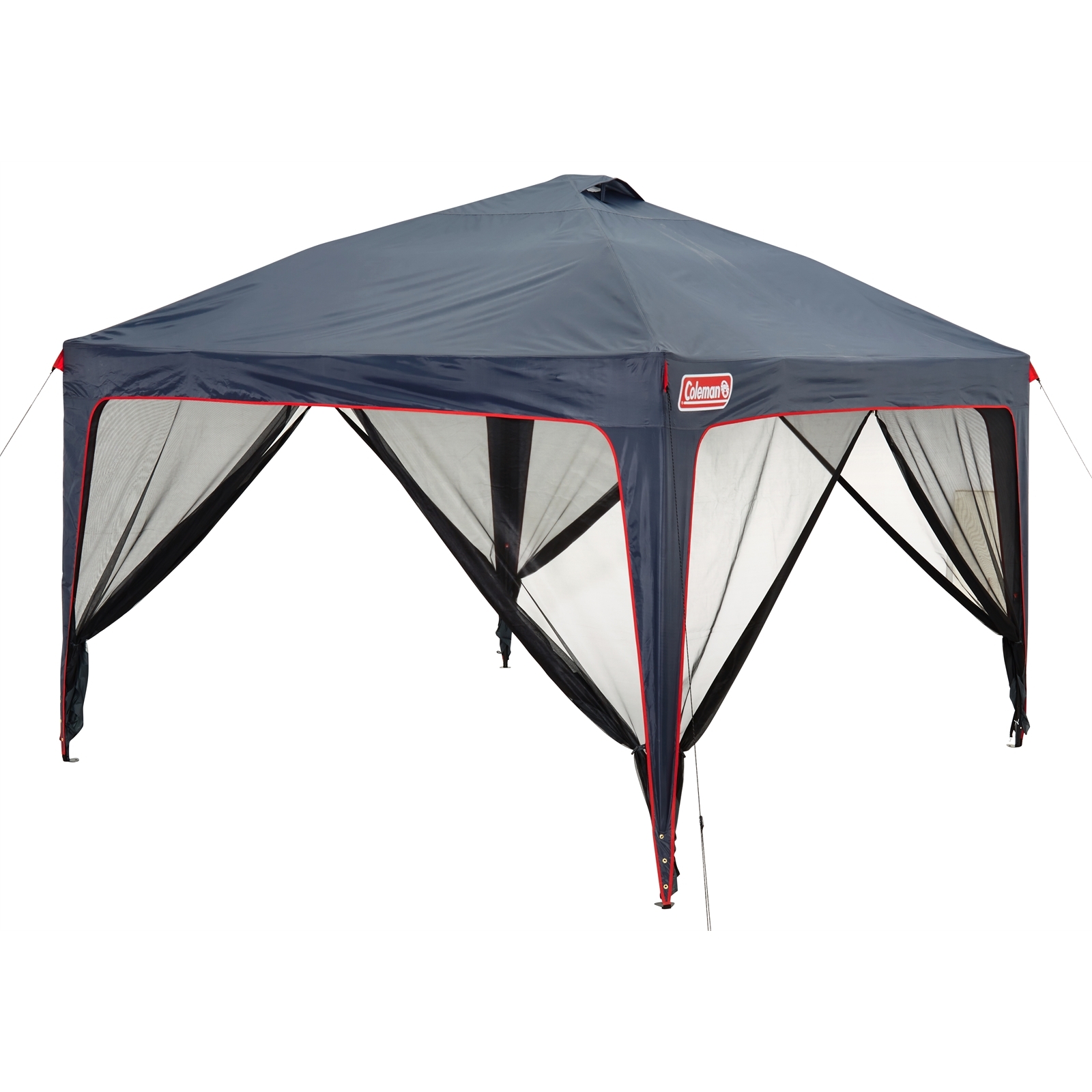 Coleman 3.6 x 3.6m Portable Gazebo LED Lighted with Mesh Walls Bunnings Australia