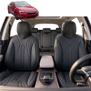 Australian Goose Front Seat Covers for Subaru Impreza 2016 - Current (G4, G5) - PU Leather, Black (2pc)
