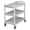 Cambro Kd Utility Cart Large Speckled Grey Commercial Service Trolley 1015x540x950mm