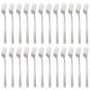 Tondo Stainless Steel Cutlery 24pc Set - Durable Rust Resistant Stainless Steel Dishwasher Safe Flatware Set