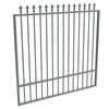 ProtectorAl 1201 - 1500 x 1500mm Monument Aluminium Garden Gate Spear Top With Mid Rail