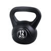 Everfit 12kg Kettlebell Black
