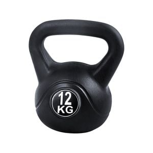 Everfit 12kg Kettlebell Black