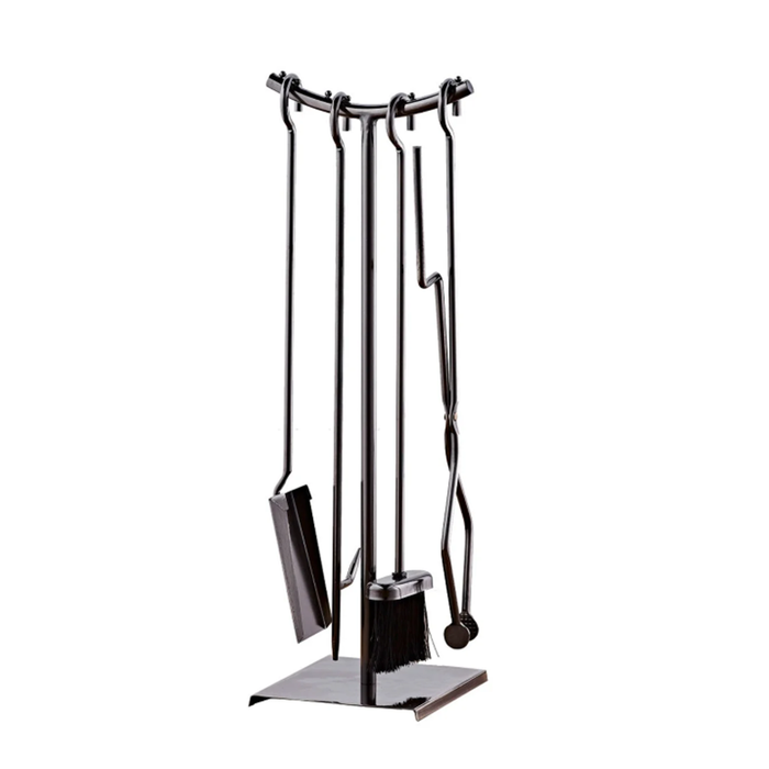 Scandia Gun Metal Fire Tool Set