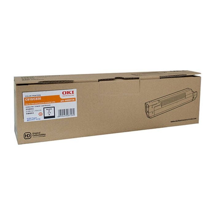 Oki C810 Black Toner Cartridge