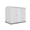 Absco Sheds 2.26 x 1.52 x 1.95m Surfmist Premier Single Door Garden Shed