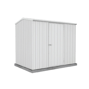 Absco Sheds 2.26 x 1.52 x 1.95m Surfmist Premier Single Door Garden Shed