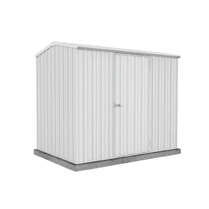 Absco Sheds 2.26 x 1.52 x 1.95m Surfmist Premier Single Door Garden Shed