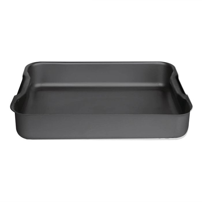 Vogue Anodised Aluminium Roasting Pan 370mm - Miscellaneous Kitchenware (C058)